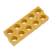 Machifit 30pcs CCMT09T302 / 04/08-HMP NC3020 carbure Insert SCLCR outil de coupe pour métal en céramique