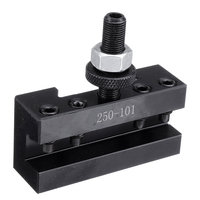 Machifit 4 pièces 250-101 support de rotation et de face à changement rapide pour support de poste doutil de tour s