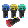 Machifit 4pcs 22mm AC 20-500V Numérique AC Voltmètre Tension Mètre Jauge Affichage Numérique Indicateur
