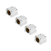 Machifit 4pcs SC16UU 16mm Polymère Solide Mouvement Linéaire Roulement Glissière Douille pour CNC
