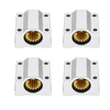 Machifit 4pcs SC20UU 20mm Douille De Glissière À Palier Linéaire En Polymère Pour CNC