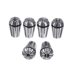 Machifit 6pcs ER20 1 / 8-9 / 32 pouce Set de pince à ressort de pince de serrage pour outil de tour de fraisage CNC