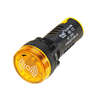 Machifit AC 220V 22mm Flash Buzzer Voyant Signal Lampe Jaune