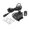 Machifit DC 5V 12 V 6 W Pompe à eau USB Femelle Fiche Mini-silencieuse Mini Brushless DC Pompe à eau