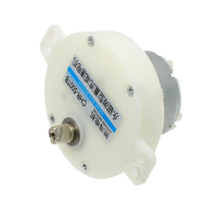 Machifit DC 6V Micro moteur à engrenages en plastique à aimant permanent DC moteur à arbre excentrique