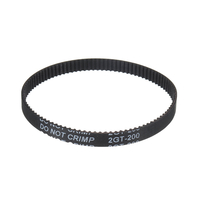 Machifit GT2 Courroie de distribution en boucle fermée 6 mm Version antidérapante 2GT 110/112/122/158/200/280/300/320/40