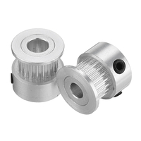 Machifit GT2 Poulie synchrone Diamètre intérieur de roue synchrone 20 mm 5mm / 6.35mm / 8mm pour pièces de commande numé