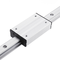 Machifit Guide linéaire LGD6-500L à double axe externe avec bloc coulissant LGB6-60L 4UU LGB6-100L 4UU