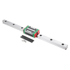 Machifit HGR20 Guide linéaire 400 mm avec pièces CNC de bloc de glissière de rail linéaire HGH20CA