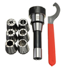 Machifit R8-ER32 mandrin porte-outil de fraisage avec 6Pcs ER32 ensemble de pinces à ressort pour outil CNC
