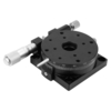 Machifit RSP60-L RSP60-R axe R 60mm Table coulissante micromètre précision ajuster Angle plate-forme manuelle scène coul