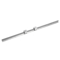 Machifit SBR16 1150 mm tige darbre de rail linéaire avec 2 pièces SBR16UU pièces de bloc de roulement CNC