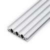 Machifit Silver 2080 Extrusions en aluminium à fente en V Cadre dextrusion de profil en aluminium 20x80mm pour Mach