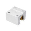Machifit solide polymère SBR12UU 12mm bloc ouvert glissière de roulement linéaire CNC routeur glissière linéaire