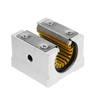 Machifit Solide Polymère SBR16UU 16mm Bloc Ouvert Roulement Linéaire CNC Routeur Linéaire Diapositive
