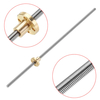 Machifit T6 Vis-mère 300mm Longueur Filetage 6mm 1mm Vis-mère avec écrou en cuivre