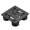 Machifit V-Slot Plate Plate Cinq Glissières Roulette Plate pour 2020 en Aluminium Profil Machine CNC Routeur