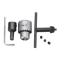 Machifit 0.3-4mm Mini mandrin de perceuse électrique cône JTO avec bielle arbre 5mm pour moteur 775