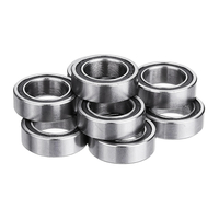 Machifit 10pcs 6700-2RS 10x15x4mm 10x16x5mm Miniature Joint en caoutchouc Roulement à billes à gorge profonde