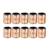 Machifit 10pcs 8x10x12mm Roulement à billes Bague Cuivre Alliage Roulement Bague