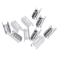 Machifit 10pcs Clip De Ceinture Synchrone En Acier Inoxydable En Dent De Scie Pour 6mm Largeur Courroie De Distribution