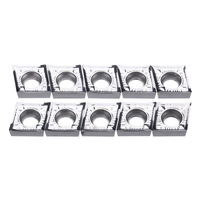 MACHIFIT 10pcs TGCC120404 AK H01 En Aluminium Lame De Coupeur Carbure Insert Outil De Coupe Pour CNC outils de tournage