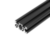 Machifit 1500mm Longueur Noir anodisé 2040 T-fente en aluminium profils dextrusion pour CNC