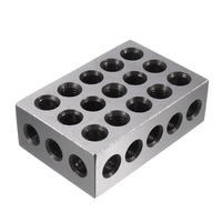 Machifit 2 pièces 25x50x75mm blocs 23 trous bloc de serrage parallèle outils de tour précision 0.005mm