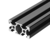 Machifit 500mm Longueur noir anodisé 2040 T-fente en aluminium profilés dextrusion pour CNC