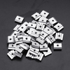 Machifit 50pcs 30M4 T écrou coulissant M4 écrous carrés de bloc pour 3030 profil en aluminium