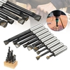 Machifit 9pcs F1 Outils de tour à barre de forage en carbure de tungstène 1/2 pouce