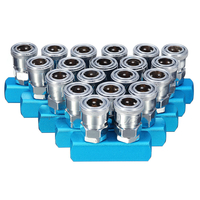 Machifit connecteur pneumatique de type C SMV SMY té rond SML trachée raccords de compresseur à Joint rapide