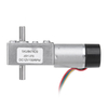 Machifit JGY-370 DC 12V Moteur à arbre double à vis sans fin Moteur autobloquant