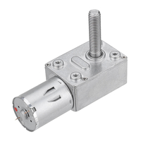 Machifit JGY370 DC 24V Moteur réducteur à turbine à engrenages 10/30/90 / 150RPM