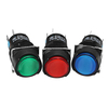 Machifit LAY16-11 DC 12V 16mm Bouton-poussoir 6 Interrupteurs Momentané