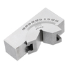 Machifit Meuleuse dangle de v-bloc de jauge à angle réglable KP25 0-60 degrés Bloc de plaque dangle de précisi