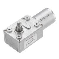 MACHIFIT Moteur à engrenages à vis sans fin JGY370 Moteur à blocage automatique réversible avec réduction de la vitesse