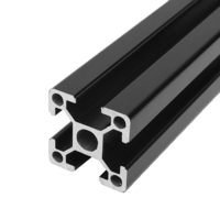 Machifit noir 100-1200mm 2020 extrusions daluminium à rainure en T cadre de profilés en aluminium pour Machine de g