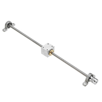 Machifit T8 Jeu de vis de plomb 500mm avec support de boîtier à écrou et accouplement darbre pour CNC
