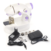 Machine à coudre électrique de maison de bricolage portable avec la lumière menée