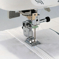 Machine à coudre multifonction ménager Accessoires Tank Presser Foot Avec 9 rainures ou 7 rainures