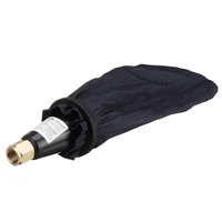 Machine à glace carbonique Cône de valve à filetage W21.8 avec sac de collecte et joint torique