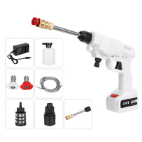 Machine à laver sans fil de voiture de pistolets de laveuse à haute pression 12V / 24V avec le lithium Batterie