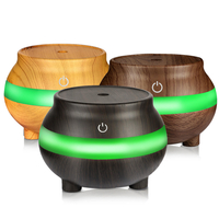 Machine daromatherapy de grande capacité dhumidificateur de chambre à coucher de voiture en bois de grain avec
