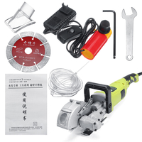 Machine de découpage de mur de coupeur de cannelure électrique de mur de 220V 4000W machine de rainurage de coupeur de m
