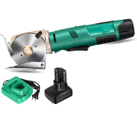 Machine de découpe de tissu de ciseaux de coupeur de tissu rond électrique rechargeable sans fil 4000mAh W / Batterie