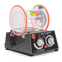 Machine de finition de polisseuse de bijoux de gobelet rotatoire de gobelet de 220V avec la perle de polissage