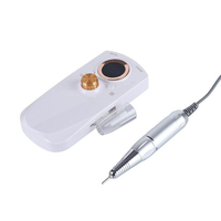Machine de perceuse à ongles rechargeable portable 35000 tr / min lime à ongles manucure ensemble doutils dart