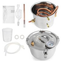 Machine de rosée pure de distillateur dacier inoxydable déquipement de soutien dalcool de Kingsunshine 2L