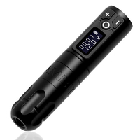 Machine de stylo de tatouage sans fil avec affichage numérique LED de moteur sans brosse de puissance portative pour l&